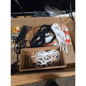 Lot of Vintage Shoe Laces Boot Laces Leather Boot Laces,  Athletic
